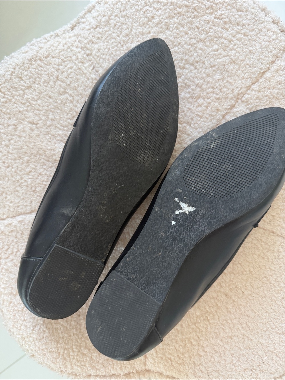 Report Black Loafers with Gold Stud Accents - Picture 2 of 3